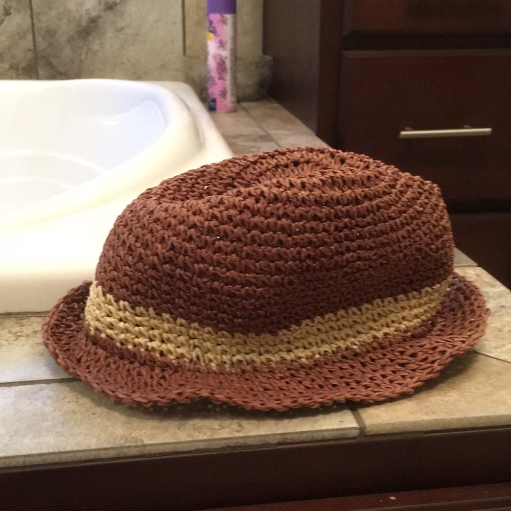 Soft floppy styled straw hat
